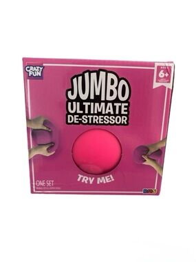 VIRAL Crazy Fun Jumbo Stress Ball- PINK